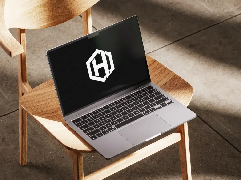Hive-Creatives-Logo-Macbook-Mockup